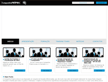 Tablet Screenshot of internacional.companhiapropria.pt
